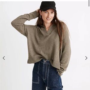 Madewell Davie Polo Sweater